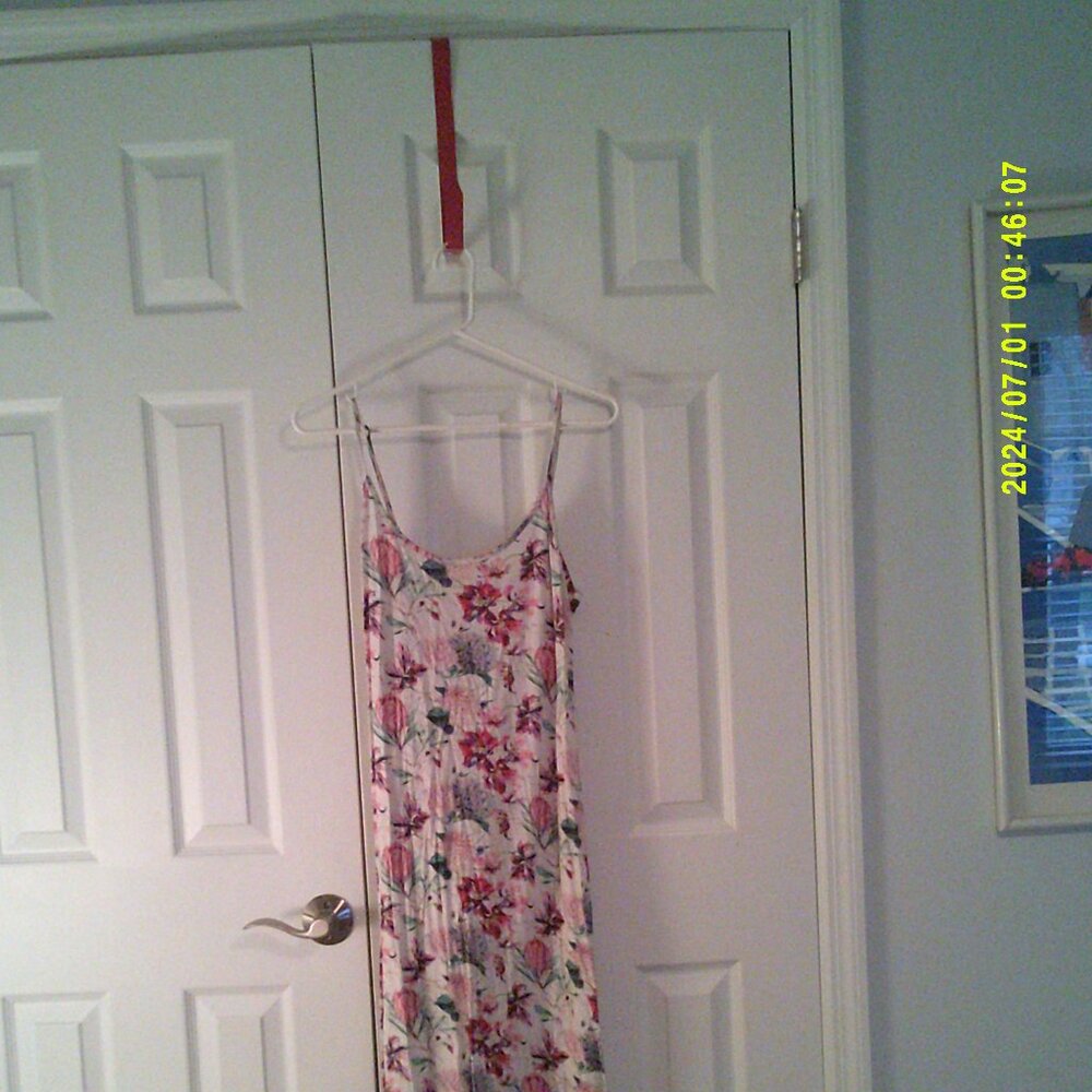 Gorgeous Sundance 2-in-1 Floral Maxi Dress Size L - Picture 2 of 5